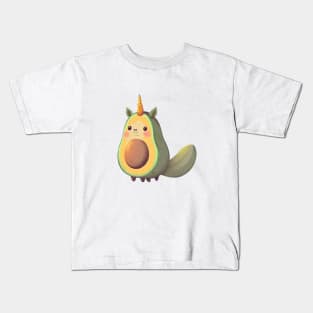 avocado unicorn Kids T-Shirt